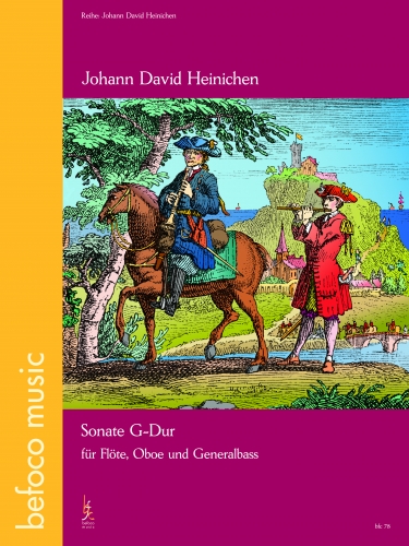 Heinichen, Johann David - Triosonate G-Dur für Flöte, Oboe und Generalbaß