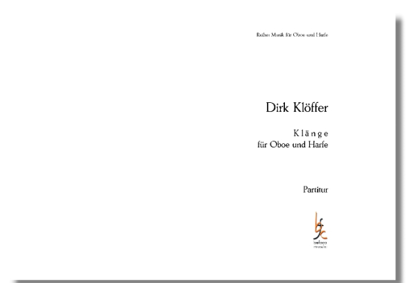 Klöffer, Dirk - Klänge für Oboe und Harfe