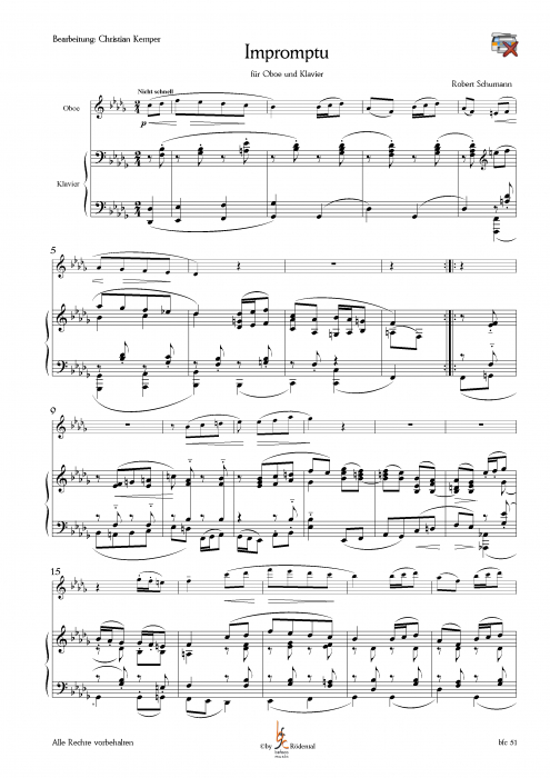 Schumann, Robert - Improptu