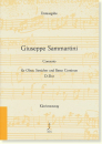 Sammartini, Giuseppe - Konzert D-Dur für Oboe, Streicher und Basso continuo